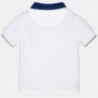 Mayoral 1128-78 Polo tričko pro chlapce bílé barvy