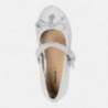 Mayoral 45867-81 Baletní obuv pro dívky stříbrná barva