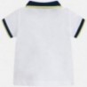 Mayoral 190-87 tričko chlapec pólo bílé barvy