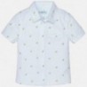 Mayoral 1152-53 Chlapčenská košile barva bílá/modrá