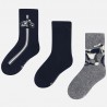 Mayoral 10472-37 chlapčenské ponožky tmavě modré barvy