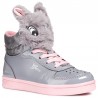 Geox Dívčí boty barva šedá/růžová J844ME-0AJ02-M