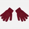 Mayoral 10476-52 dětské rukavice barva bordó