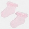 Mayoral 9110-48 Dívčí ponožky růžové barvy