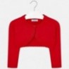 Mayoral 320-12 Sweater dívka boler červená barva