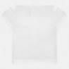 Mayoral 1007-53 tričko dívčí bílá barva