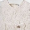 Mayoral 1905-15 Dívčí šaty krémová barva
