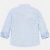 Mayoral 3140-67 Chlapčenská košile modrá barva