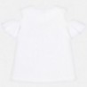 Mayoral 6006-33 Dívčí tričko bílé barvy
