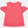 Mayoral 6006-34 Dívčí triko korálové barvy