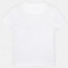 Mayoral 6035-75 Chlapčenské tričko bílé barvy