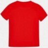 Mayoral 6049-64 tričko chlapci červená barva