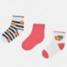 Mayoral 10531-83 Sada ponožek dívky barva růžový