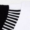 Mayoral 10579-36 Sada ponožek dívky barva černá