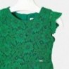Mayoral 3934-76 Dívčí zelené šaty
