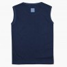 Boboli bavlněné tričko pro chlapce tmavě modré 837198-2440