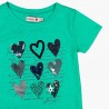 Boboli tričko pro dívky zelené 417125-4455