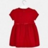 Mayoral 4950-28 šaty holčičí barva červená