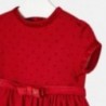 Mayoral 4950-28 šaty holčičí barva červená