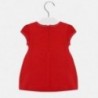 Mayoral 2910-25 Pletené červené šaty pro dívky