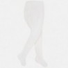 Mayoral 10453-71 Punčochové kalhotky dívčí krémové barvy