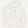 Mayoral 2442-11 kabát s límcem dívčí krém