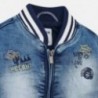 Mayoral 3425-5 Přechodová bunda chlapci džíny modré
