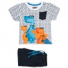 Losan Set T-Shirt I bermuda bílá 917-8012AA-001