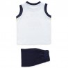 Losan Set pro chlapecké tričko a bermudy bílé 917-8046AA-001