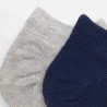 Mayoral 10529-14 Sada chlapčenských ponožek tmavě modrá