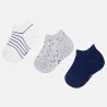 Mayoral 10527-17 Sada chlapčenských ponožek tmavě modrá