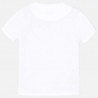 Mayoral 6037-82 Chlapčenské tričko bílé barvy
