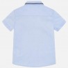 Mayoral 3129-67 Chlapecká košile hladký modrá barva