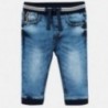 Běžecké kalhoty z měkkých džíny chlapci Mayoral 2537-64