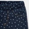 Kalhoty dlouhá pletená denim pro dívky Mayoral 2531-5 Džíny