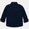 Košile s dlouhým rukávem tečky pro chlapce Mayoral 4118-56 granát