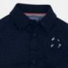 Košile s dlouhým rukávem tečky pro chlapce Mayoral 4118-56 granát