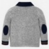 Elegantní pletený svetr pro chlapce Mayoral 4437-76 šedá