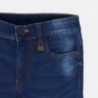 Kalhoty z měkkého džínoviny chlapci Mayoral 7509-52 Tmavý