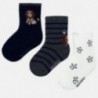 Sada 3 ponožek pro chlapce Mayoral 10633-96 Kosmos