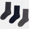 Sada 3 párů ponožek pro chlapce Mayoral 10677-39 Granát