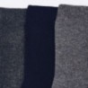 Sada 3 párů ponožek pro chlapce Mayoral 10677-39 Granát