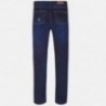Kalhoty dlouhé džíny pro dívku Mayoral 7503-46 Granát