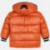 Bunda na zimu s odnímatelnou kapucí pro chlapce Mayoral 4442-68 Hlína
