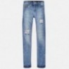 Kalhoty dlouhé džíny pro dívku Mayoral 7503-45 Bystrý