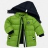 Prošívaná zimní bunda s kapucí pro chlapce Mayoral 2448-84 Pistachio