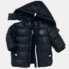 Zimní prošívaná bunda s kapucí pro chlapce Mayoral 2448-86 Navy