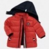 Prošívaná zimní bunda s kapucí pro chlapce Mayoral 2448-85 Pumpkin