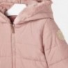 Oboustranná bunda kožešina s kapucí pro dívku Mayoral 4422-31 Quartz