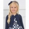 Pletený svetr pro dívku Abel & Lula 5305-32 Granat